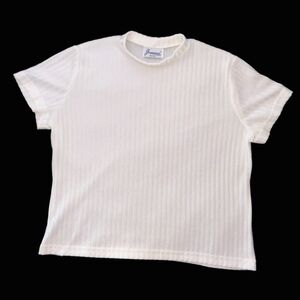 Joanna Petite White Short Sleeve Top NO SIZE